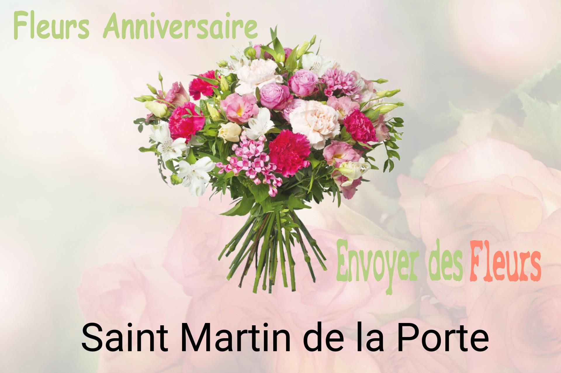 Bouquet de fleurs d’anniversaire livré à Saint-Martin-de-la-Porte